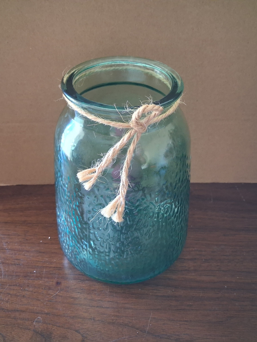 Glass Vase Blue